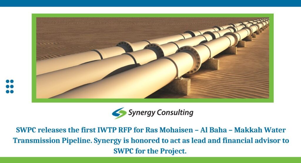 graphic with photo of a pipeline in the desert