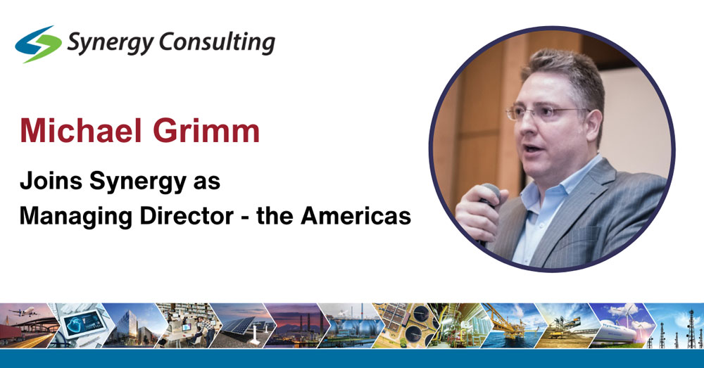 Michael Grimm joins Synergy as Managing Director - the Americas